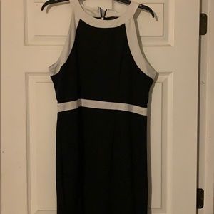 Black and white dress size medium